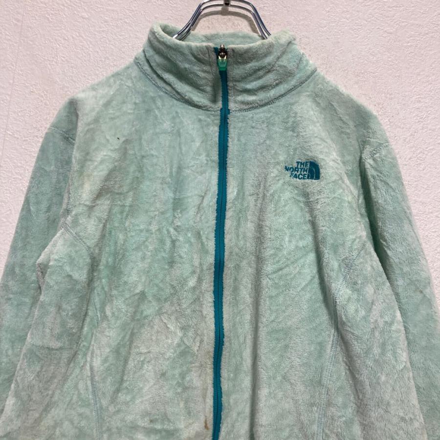 THE NORTH FACE ジップアップ フリースジャケット レディース L ミント 
