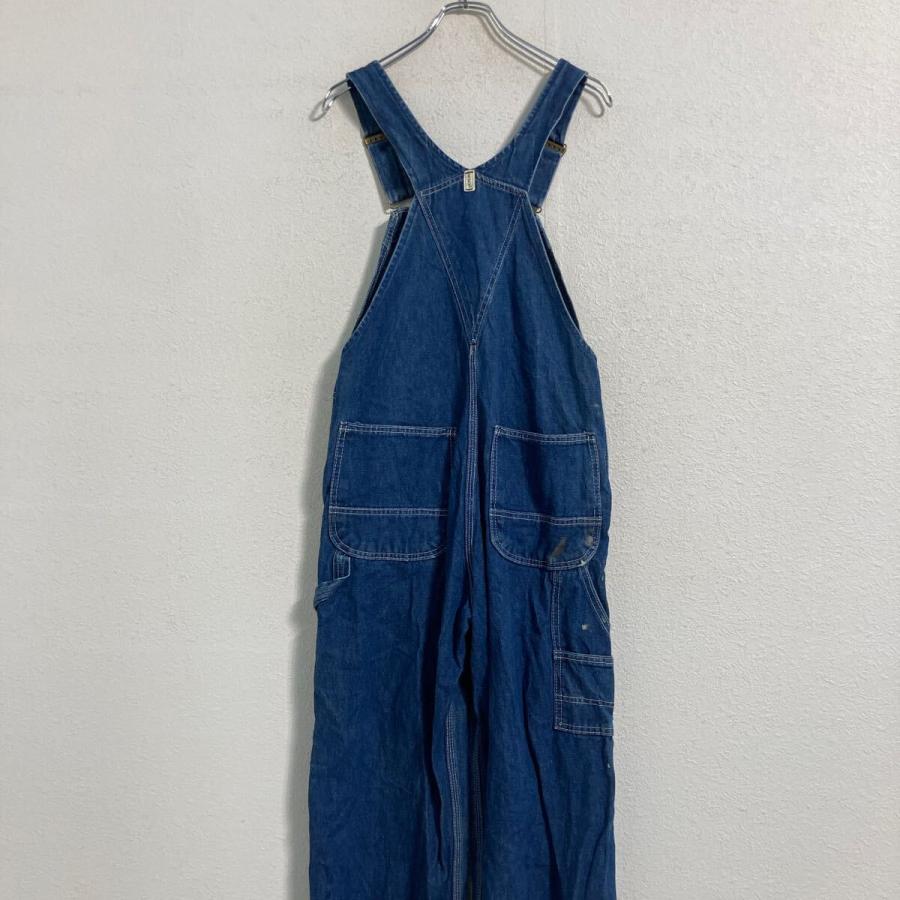 KEY デニム オーバーオール W34 ブルー キー メキシコ製 サロペット