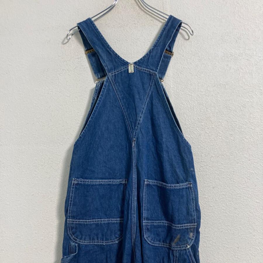 KEY デニム オーバーオール W34 ブルー キー メキシコ製 サロペット