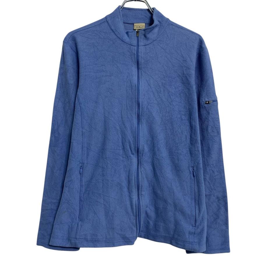 L.L.Bean フリースジャケット XL ブルー エルエルビーン ジップ