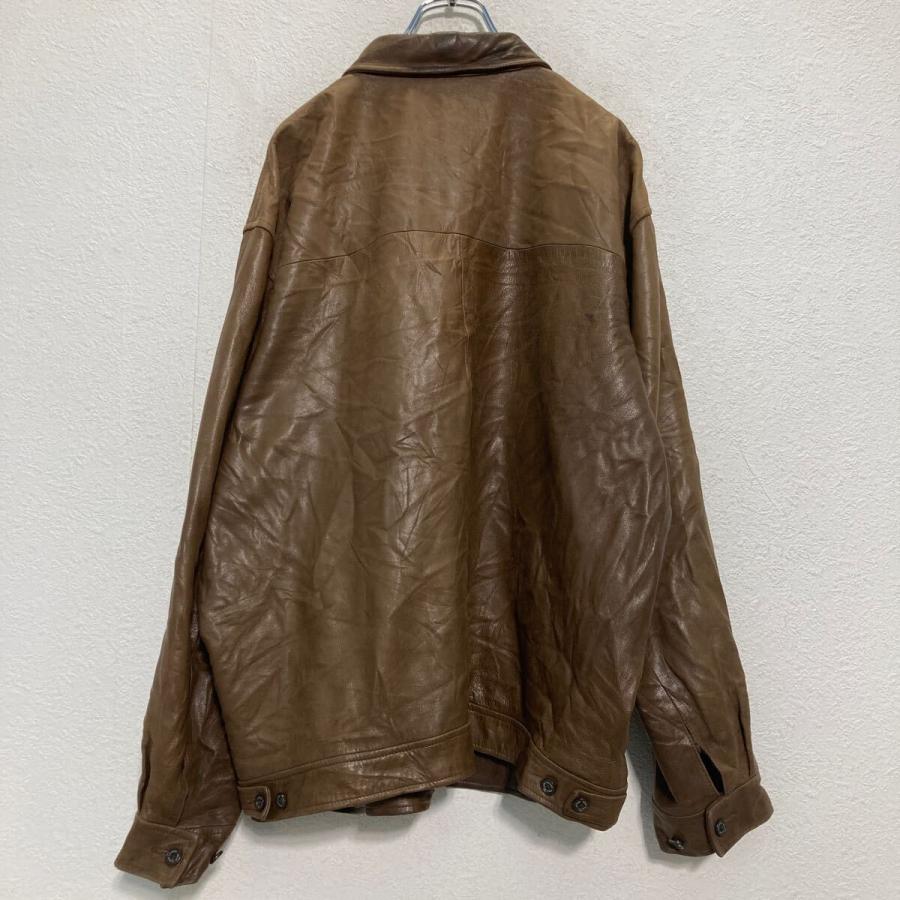 Polo Ralph Lauren レザー スイングトップ L ブラウン ポロ