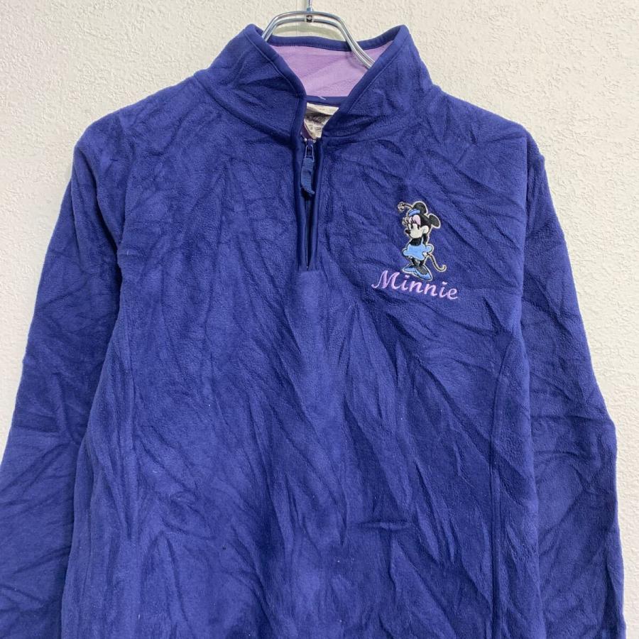 Disney フリースジャケット レディース M ネイビー ディズニー ハーフ