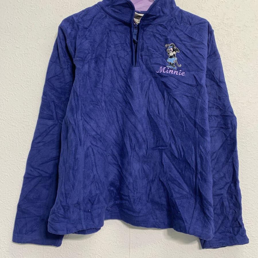 Disney フリースジャケット レディース M ネイビー ディズニー ハーフ