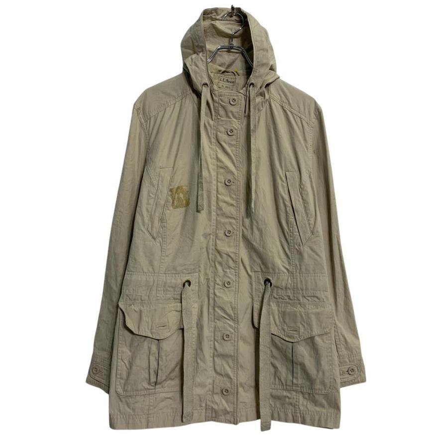 L.L.Bean コットンジャケット XL ベージュ エルエルビーン ジップ 
