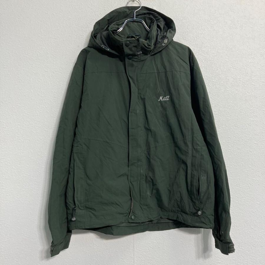 L.L.Bean ナイロンジャケット エルエルビーン M グリーン バッグ