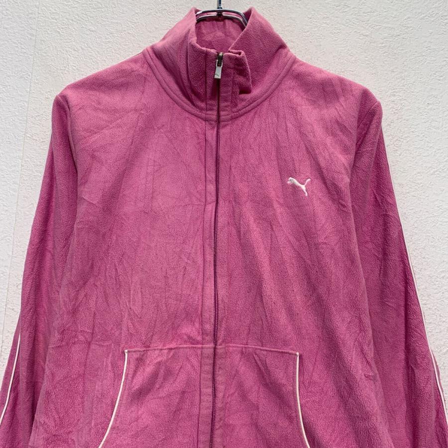 PUMA フリースジャケット レディース L ピンク プーマ ジップアップ