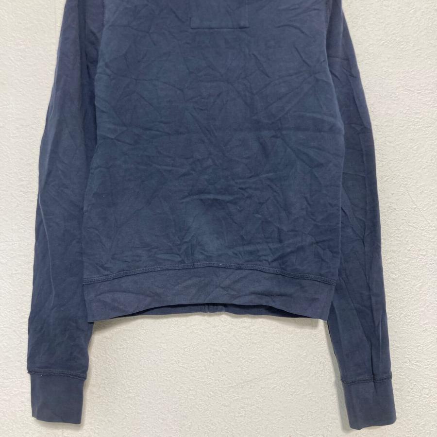 Hollister ロゴスウェット パーカー ネイビー レディース M ホリスター