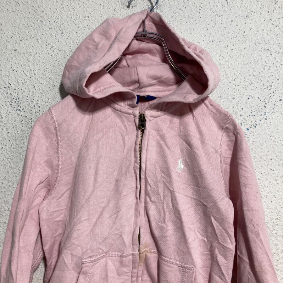 POLO RALPH LAUREN ジップアップ ロゴスウェット パーカー キッズ 110 