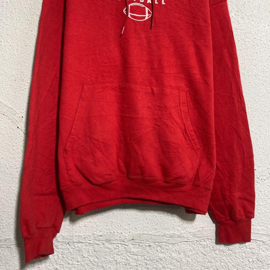 champion プリントスウェット パーカー チャンピオン XL レッド ビッグ