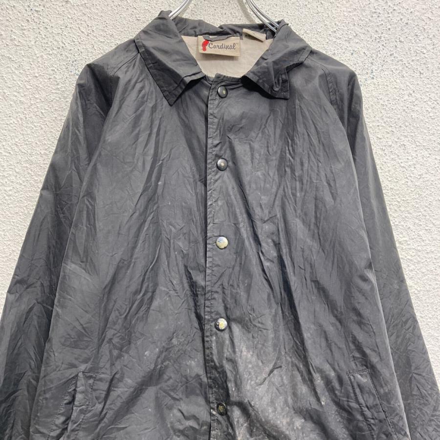 cardinal ナイロン コーチジャケット カーディナル M ブラック 裏起毛