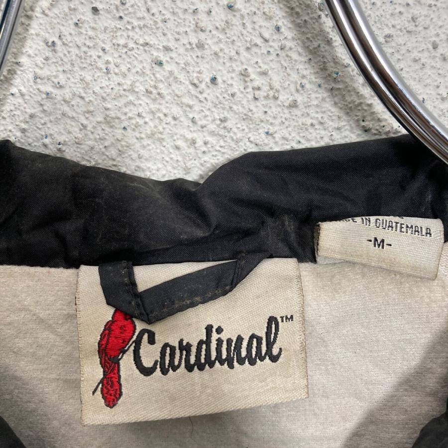 cardinal ナイロン コーチジャケット カーディナル M ブラック 裏起毛