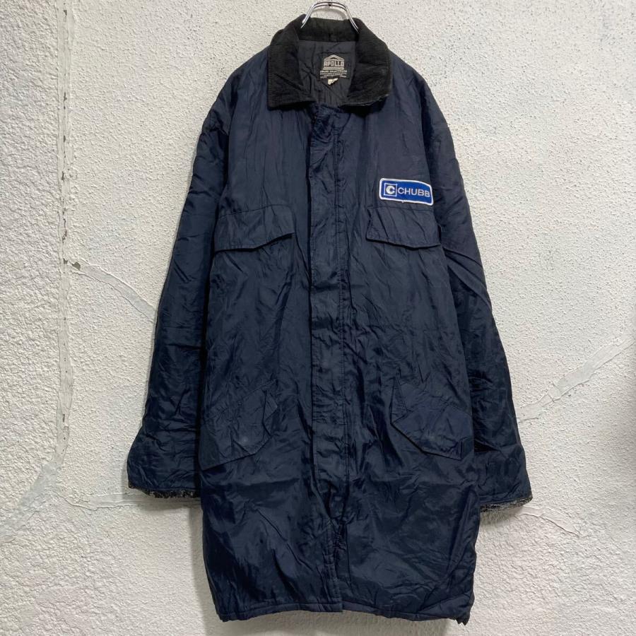 APOLLO コート アポロ XL ネイビー ビッグサイズ 防寒 襟