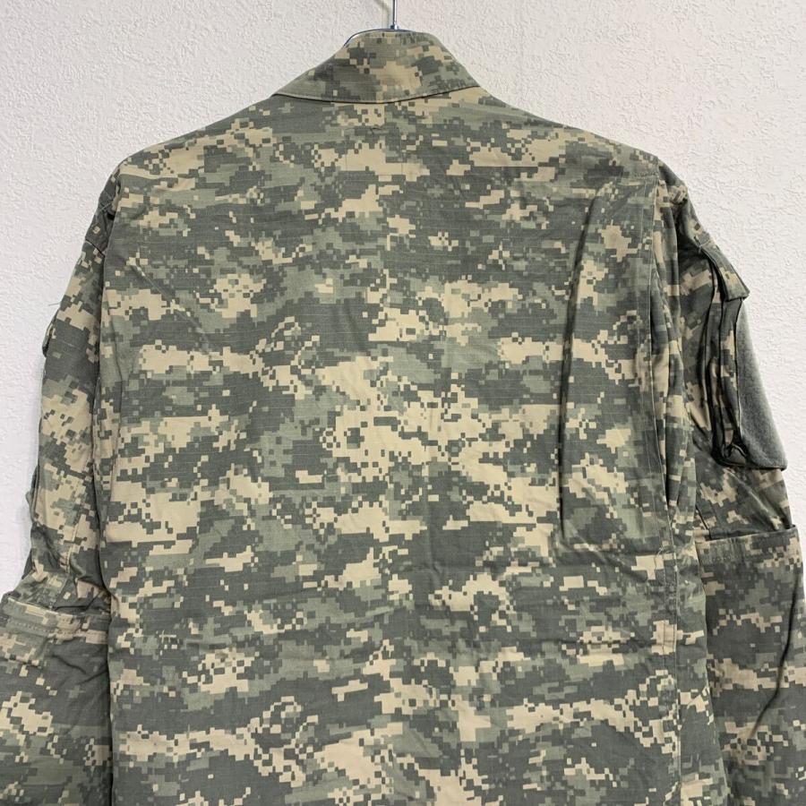 ミリタリージャケット M 程 マルチカラー ジップアップ マジックテープ