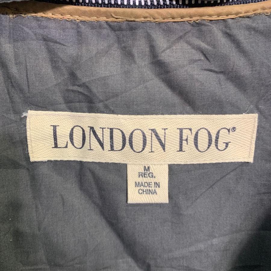 00s LONDON FOG ウールジャケット 短丈 ブラック 古着 レーヨン混
