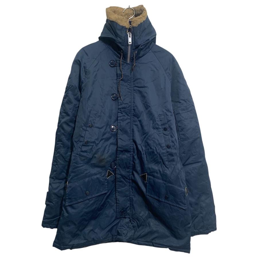 FRUIT OF THE LOOM ナイロン中綿ジャケット M ブルー フルーツオブザ