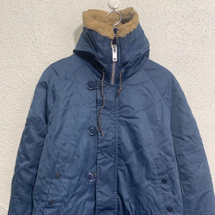 FRUIT OF THE LOOM ナイロン中綿ジャケット M ブルー フルーツオブザ