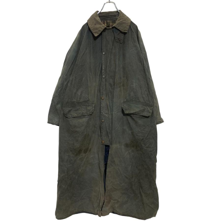 バブアー　オイルドコート　ビンテージ Barbour BURGHLEY オイルドコート XL〜 バブアー バーレー