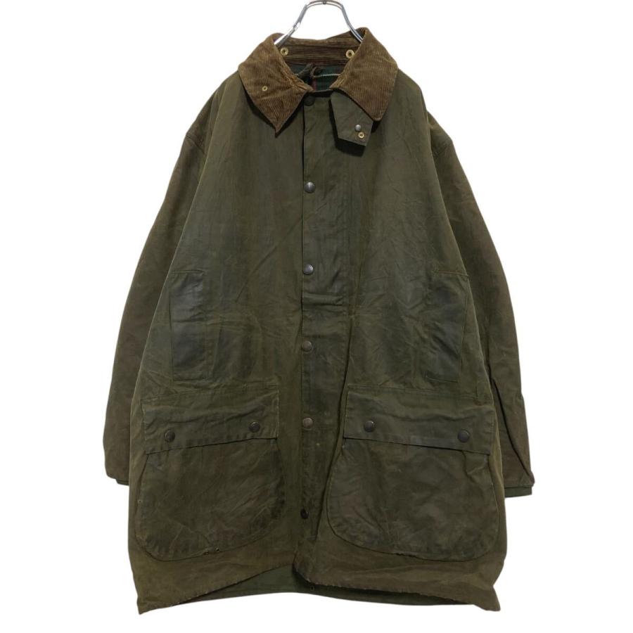 Barbour Northumbria オリーブジャケット Barbour NORTHUMBRIA オイルドジャケット 2XL〜 オリーブ バブアー