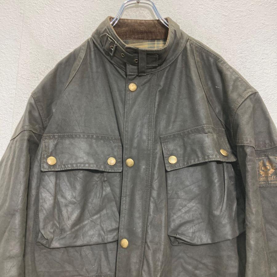 Belstaff トライアルマスター オイルドジャケット XL〜 ブラウン