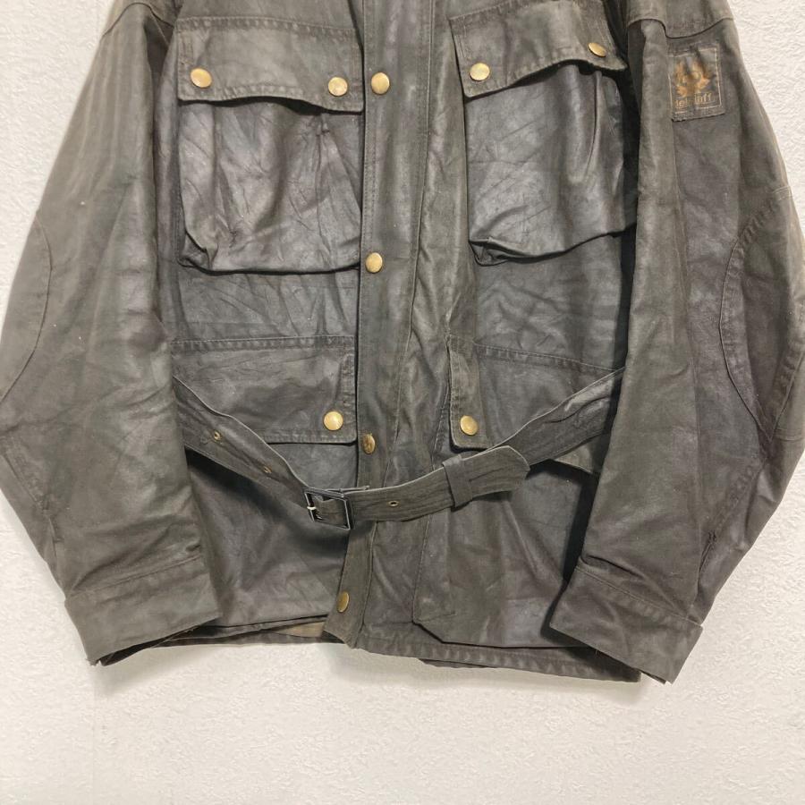 Belstaff トライアルマスター オイルドジャケット XL〜 ブラウン