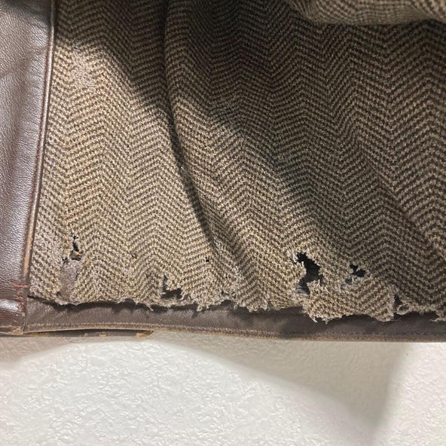 LE GRILLON レザージャケット XL〜 ブラウン カーコート フレンチ