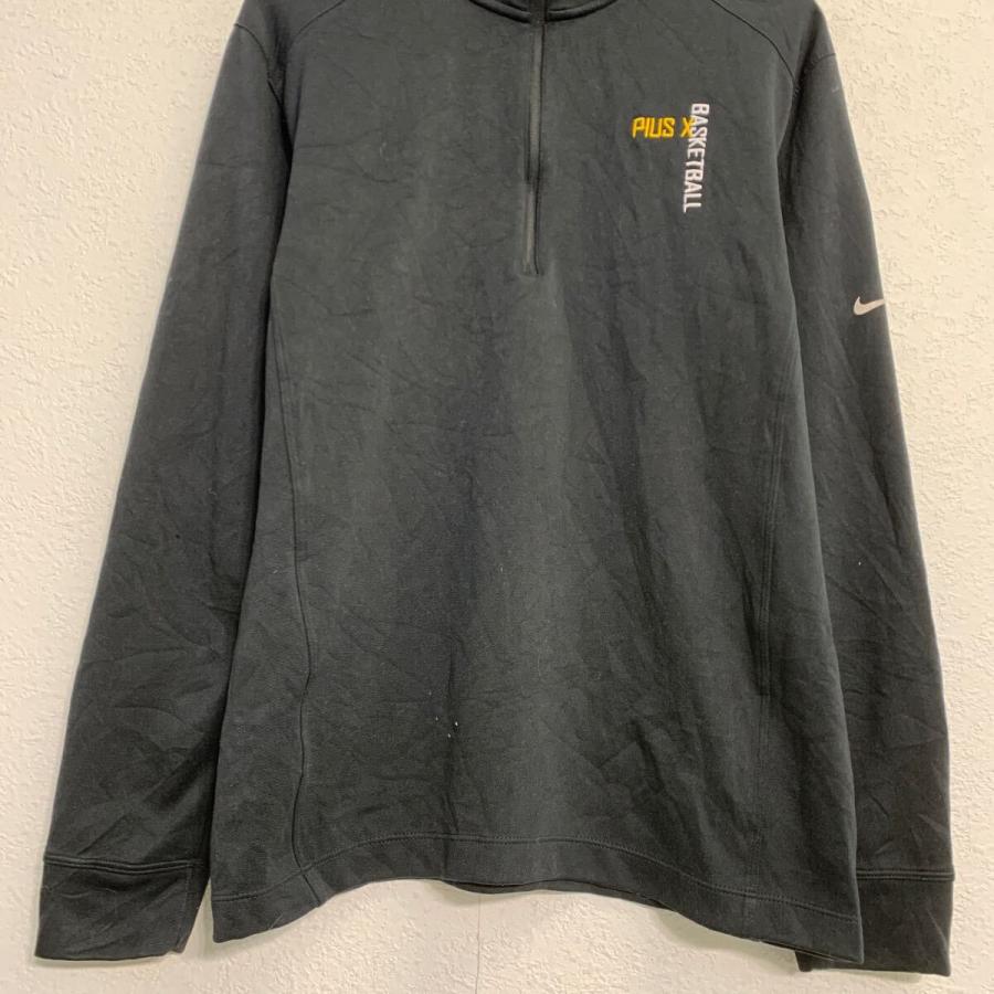 NIKEGOLF ロゴアンダー S ブラック ナイキゴルフ ハーフジップ アーム