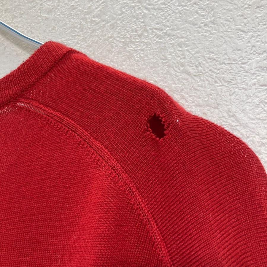 POLO Ralph Lauren セーター Polo Ralph Lauren ウール ニット セーター XL レッド ポロラルフ