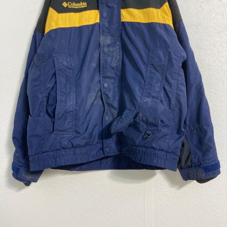 Columbia マウンテンジャケット S ネイビー ブラック イエロー