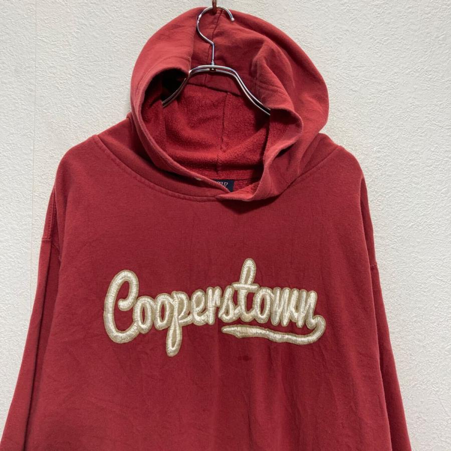 MV SPORT ロゴスウェット パーカー L エンジ エムブイスポーツ 刺繍