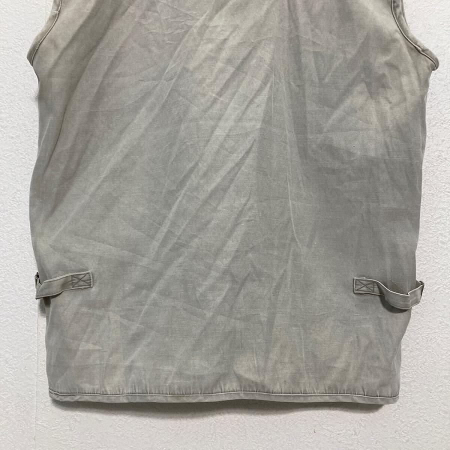 フィッシングベスト 2XL〜 ライトグレー ビッグサイズ マルチポケット