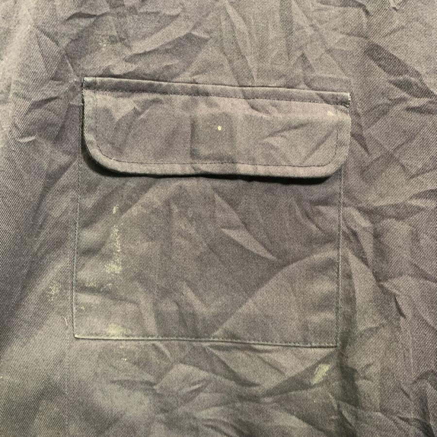 フィッシングベスト XXL チャコールグレー ジップアップ ビッグサイズ