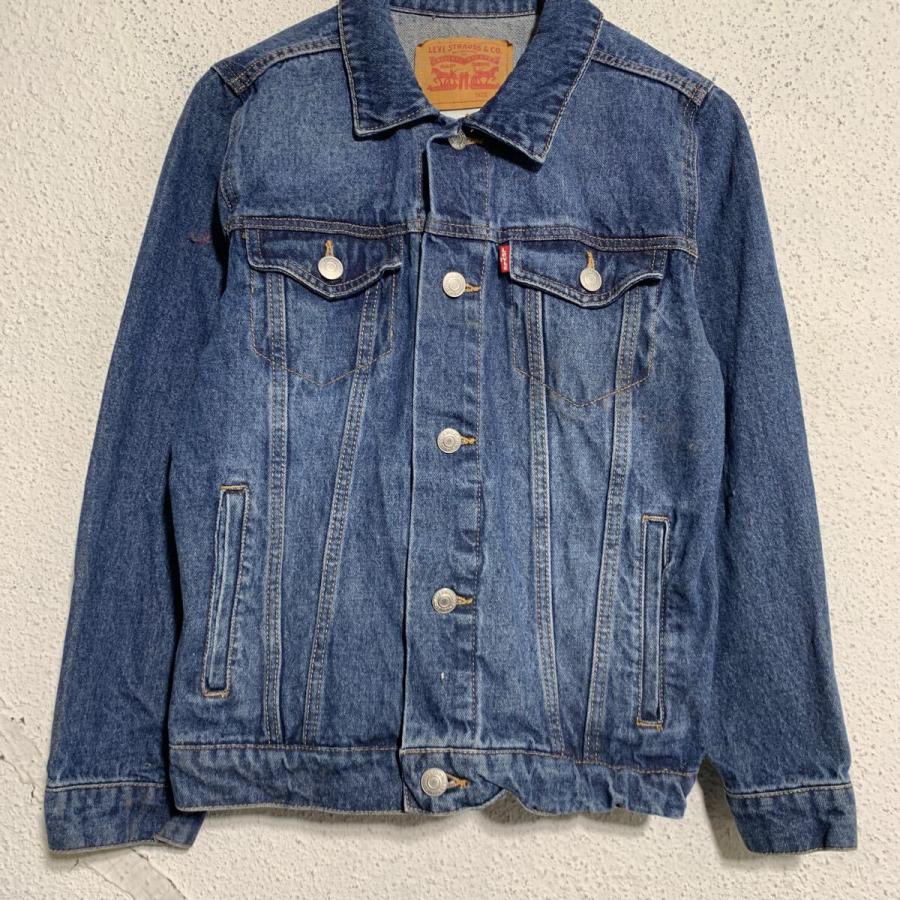 Levi's デニムジャケット M インディゴブルー リーバイス ボタン 胸