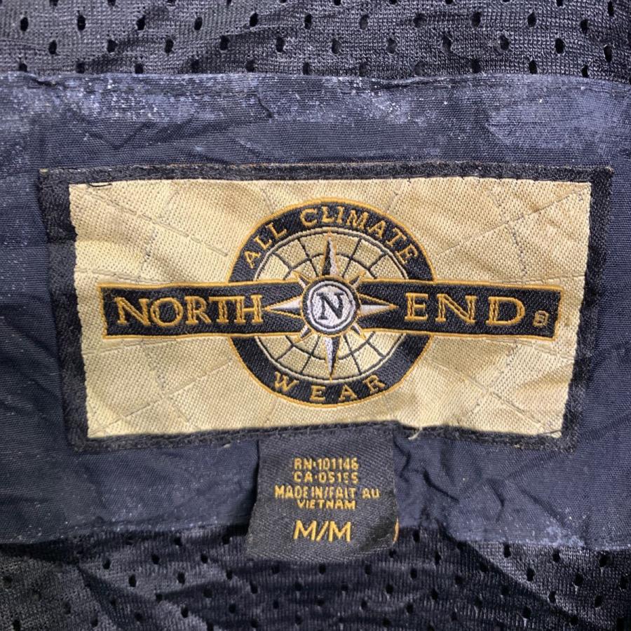 NORTH END フリースジャケット M ブラック ノースエンド ジップアップ