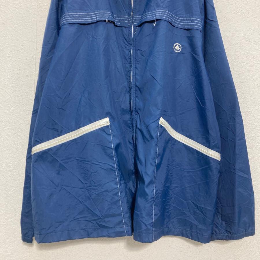 ジップアップ ナイロンジャケット XL ブルー 古着卸 アメリカ仕入 a702
