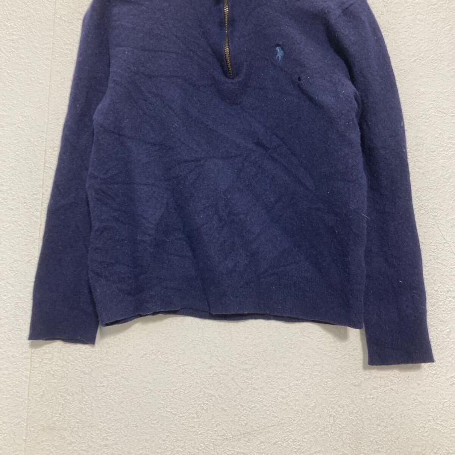 RALPH LAUREN ウールニット セーター キッズ 150〜 ネイビー ラルフ