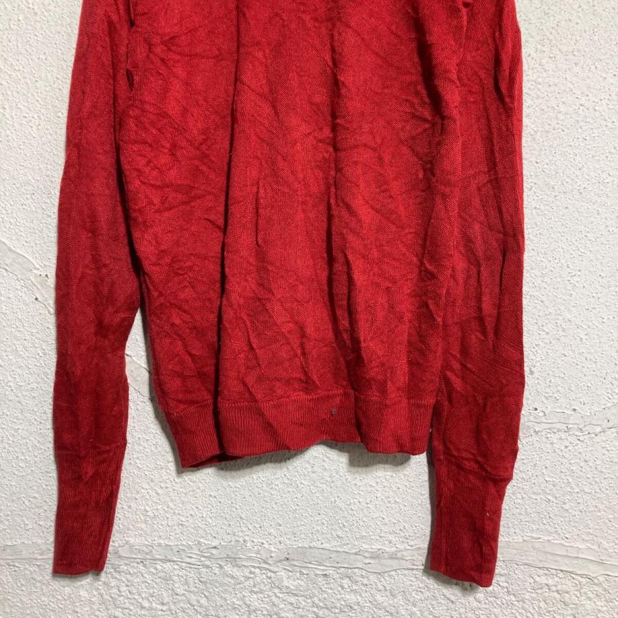 cypress links アクリルニット セーター カーディガン M レッド