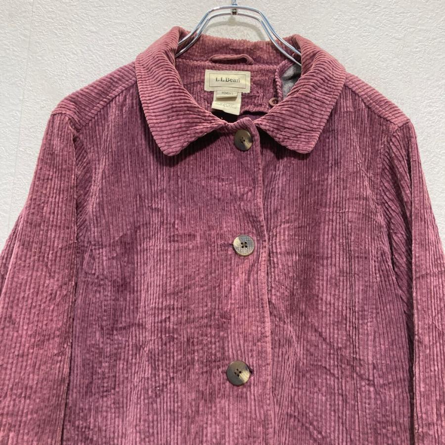 L.L.Bean コーデュロイジャケット レディース S スモーキーピンク 