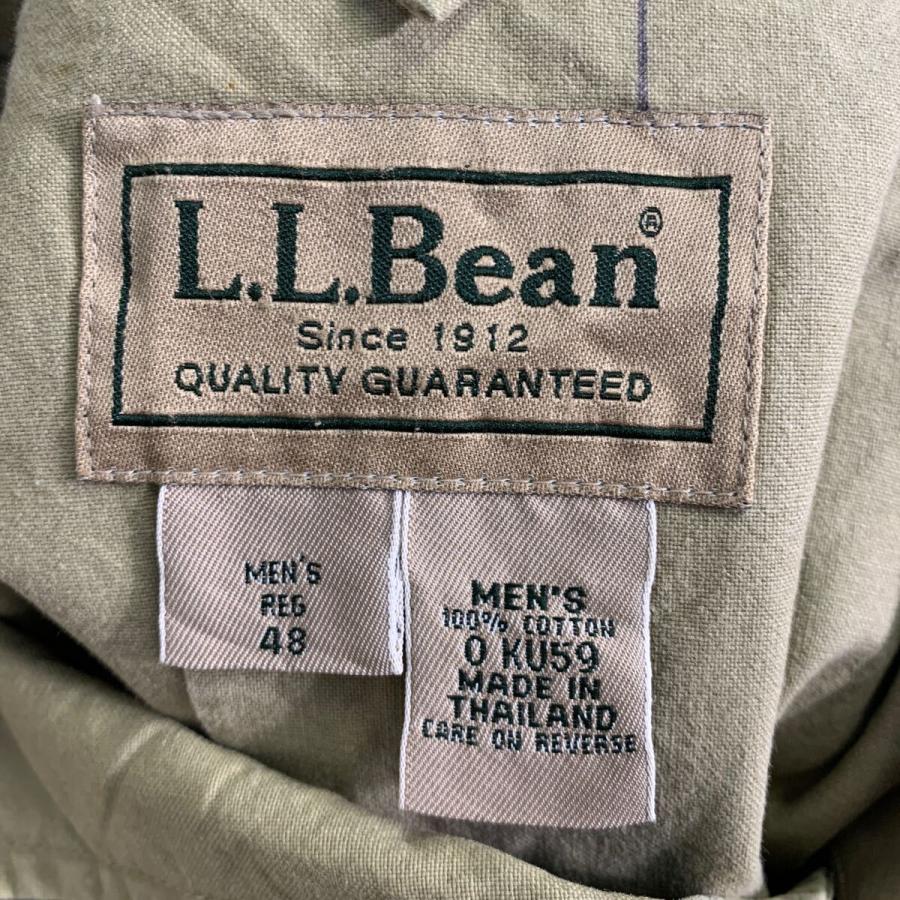 L.L.Bean テーラードジャケット 48 XL〜 ベージュ系 エルエルビーン 