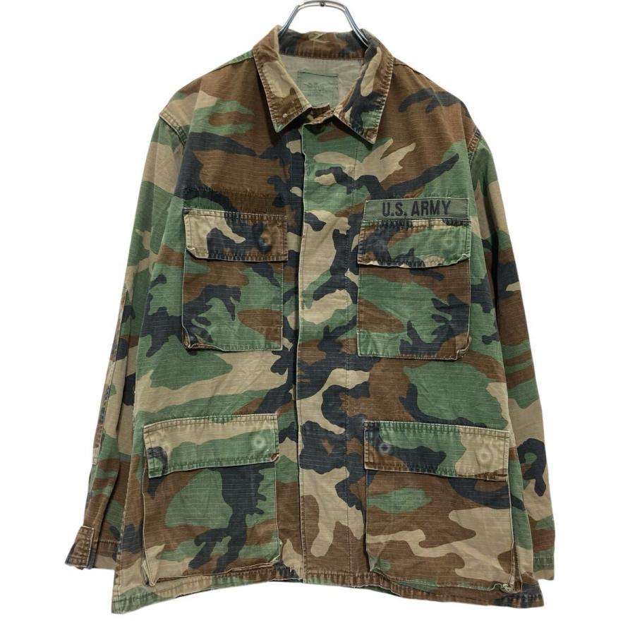 U.S.ARMY ホットウェザー コンバットジャケット S ウッドランドカモ 米