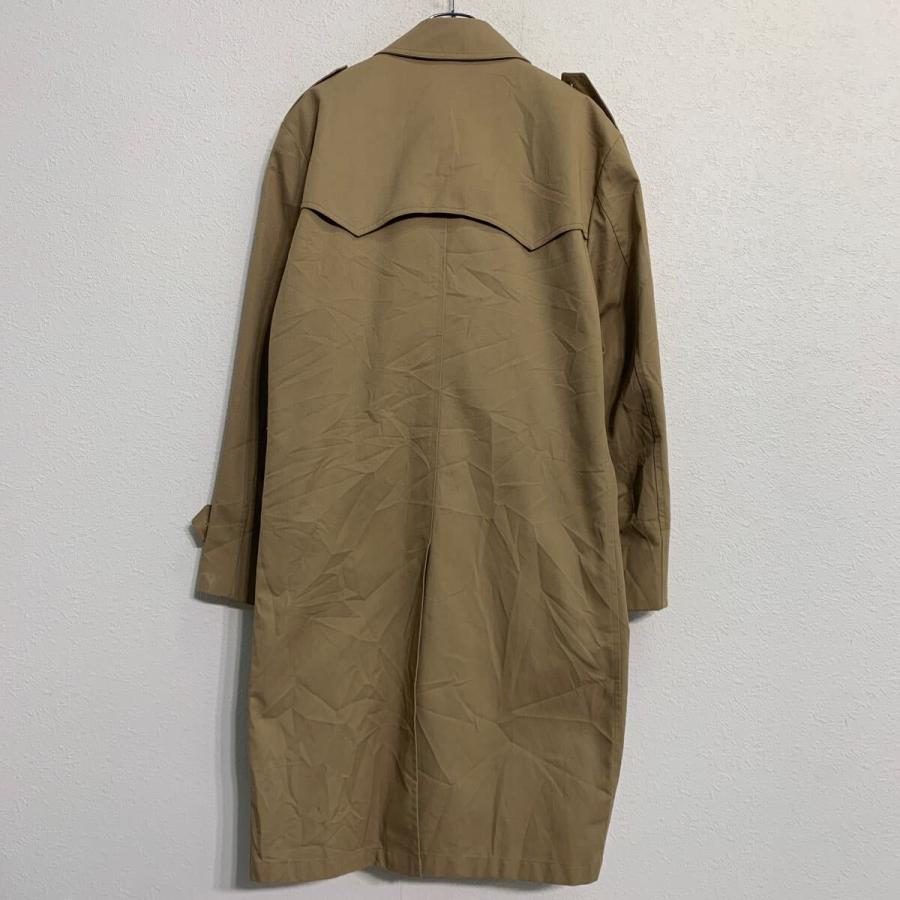 トレンチコート XL〜 ベージュ ダブルボタン ビッグサイズ エポレット