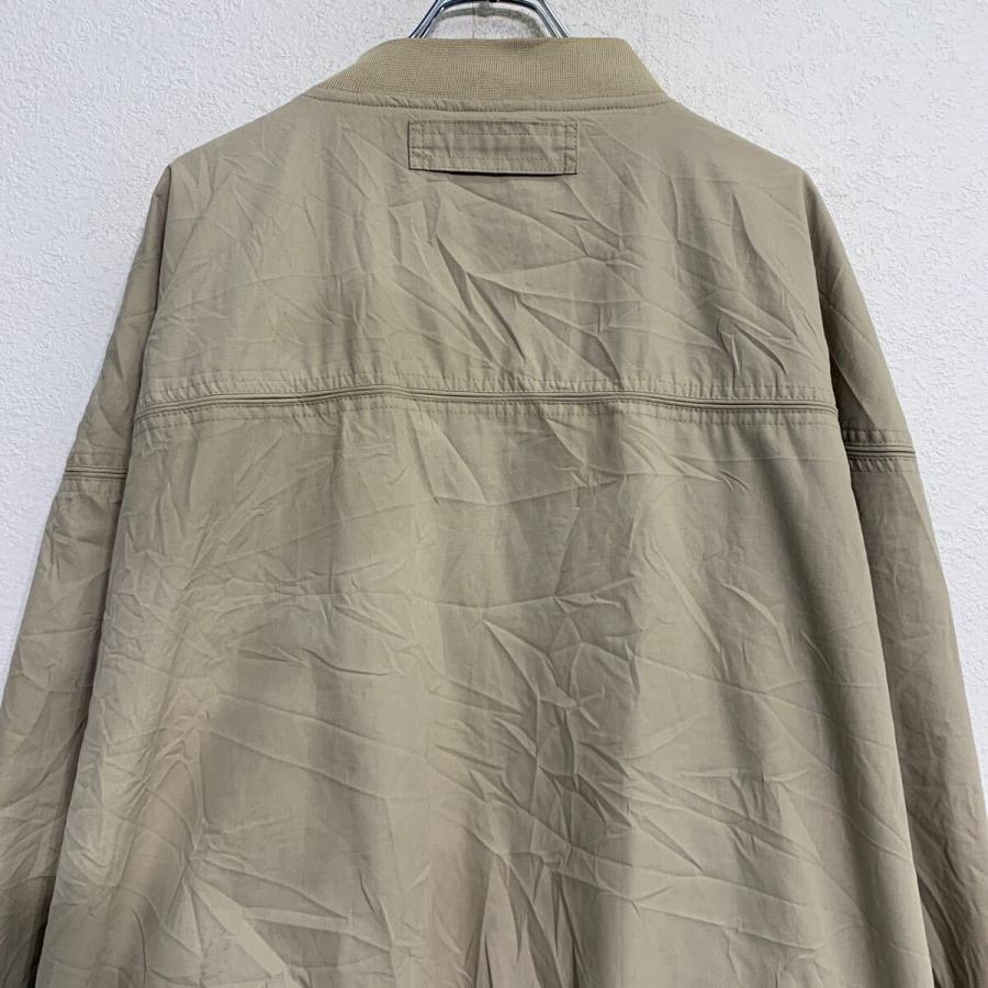 HABAND ブルゾンジャケット 4XL ベージュ ハーバンド ジップアップ