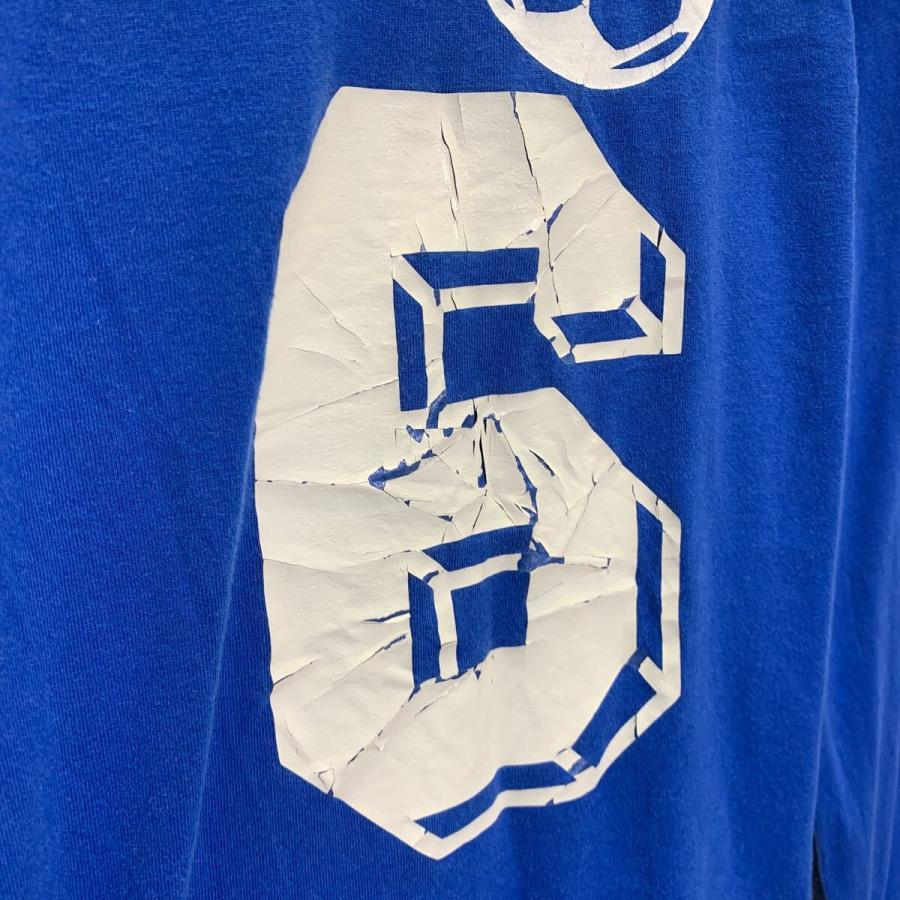FRUIT OF THE LOOM 長袖 プリントTシャツ キッズ 150〜 ブルー 