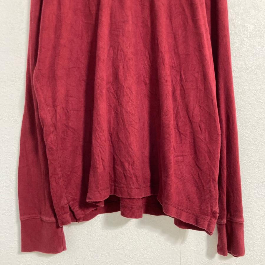 TOMMY HILFIGER 長袖 ポロシャツ XL ワインレッド トミーヒルフィガー 