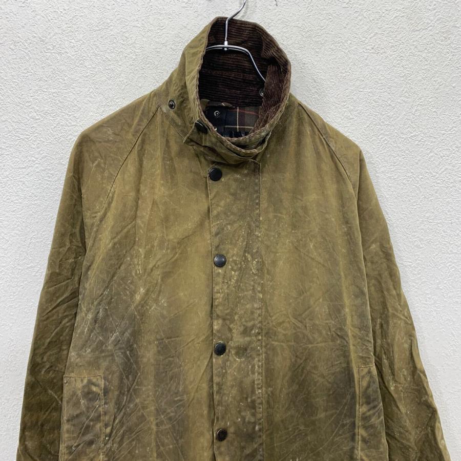 Barbour オイルドジャケット L〜 ブラウン系 バブアー ジップアップ