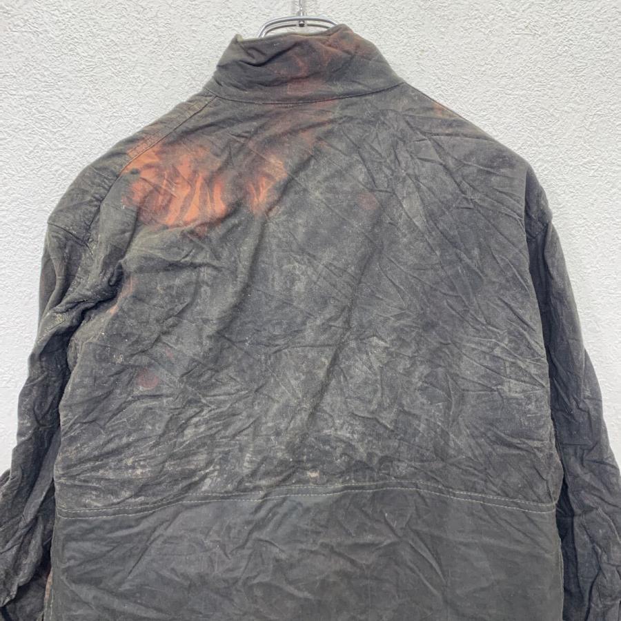Barbour オイルドジャケット L〜 ブラック バブアー ジップアップ