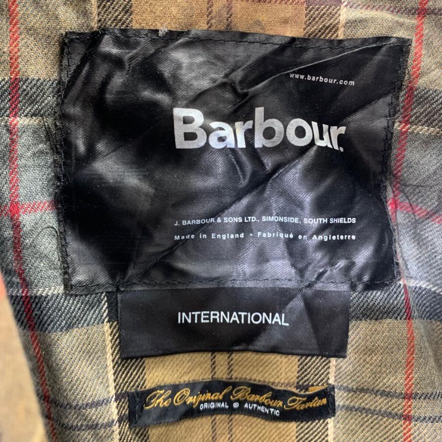 Barbour オイルドジャケット L〜 ブラック バブアー ジップアップ