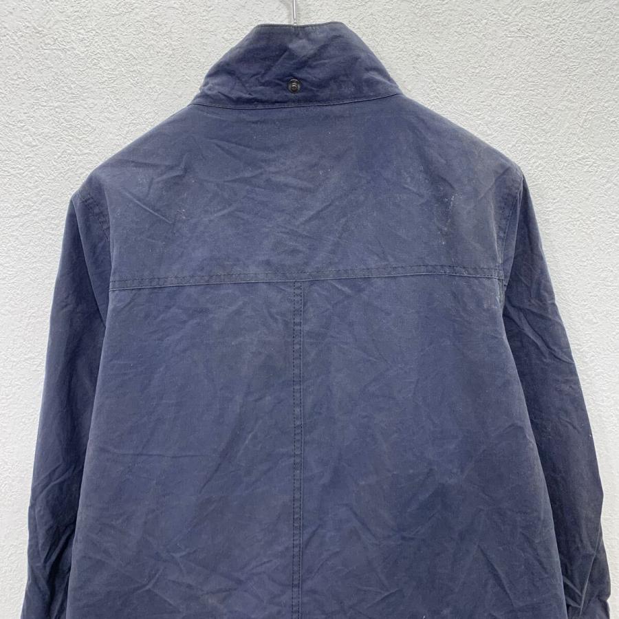 Barbour オイルドジャケット 10 M〜 ネイビー バブアー ジップアップ