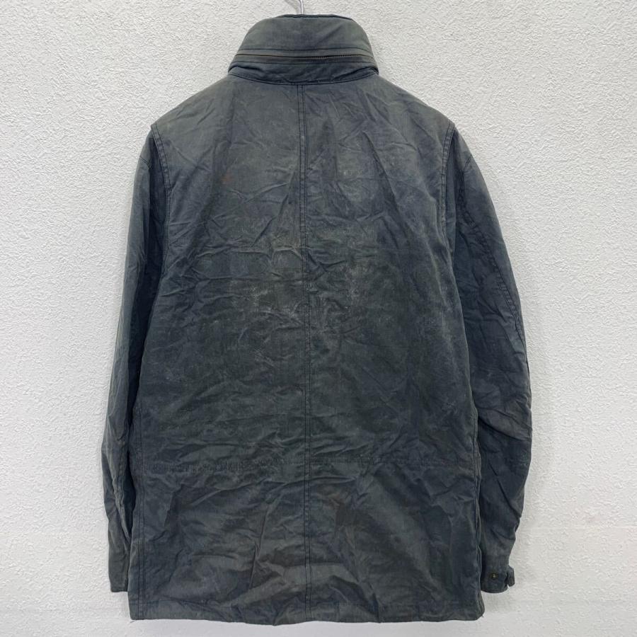 Barbour オイルドジャケット L ブルーグレー系 バブアー ジップアップ