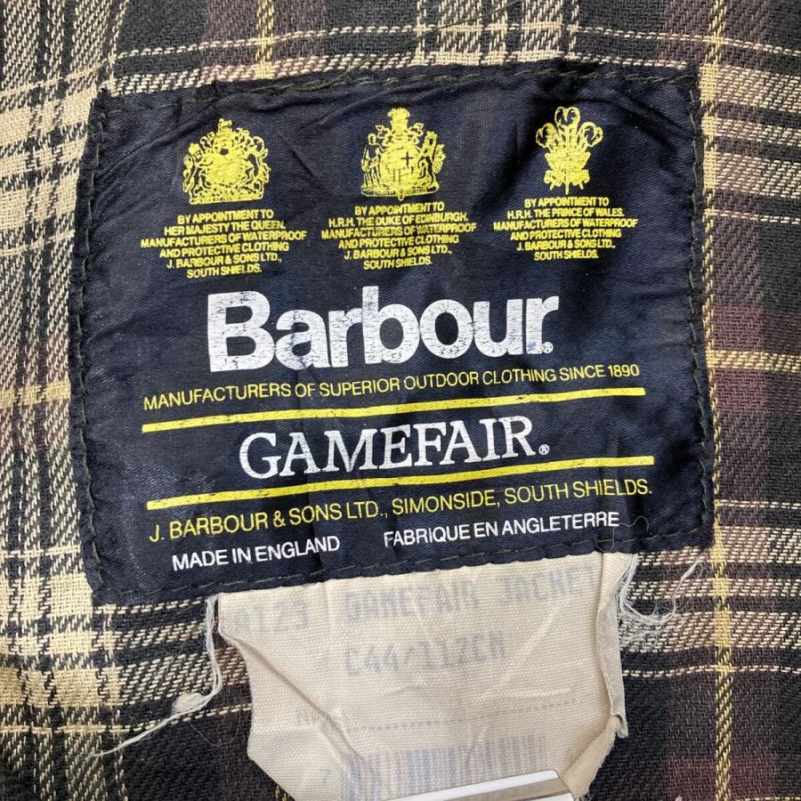 Barbour オイルドジャケット Lサイズ位 表記サイズ44 バブアー 90年代