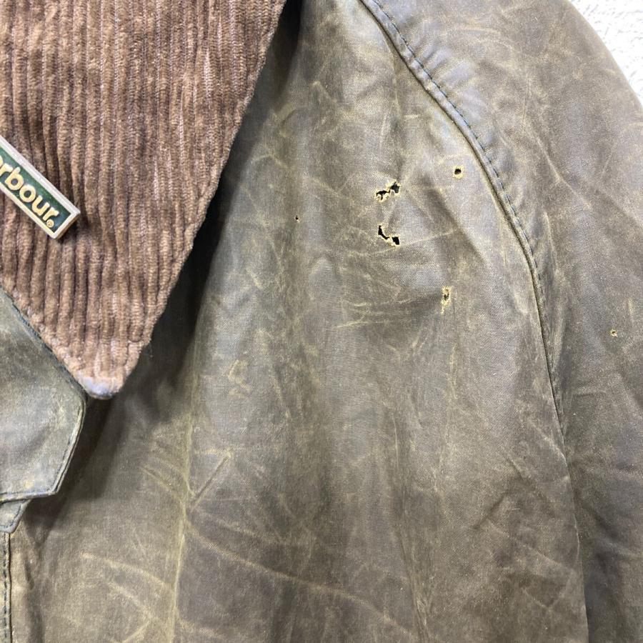 Barbour オイルドジャケット XLサイズ位 表記サイズ48 バブアー 90年代